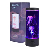 Jellyfish Lamp Aqua Glow Lámpara De Medusas Neón 5 Colores