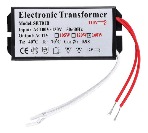 110v A 12v Transformador Electronico Convertidor De Voltaje