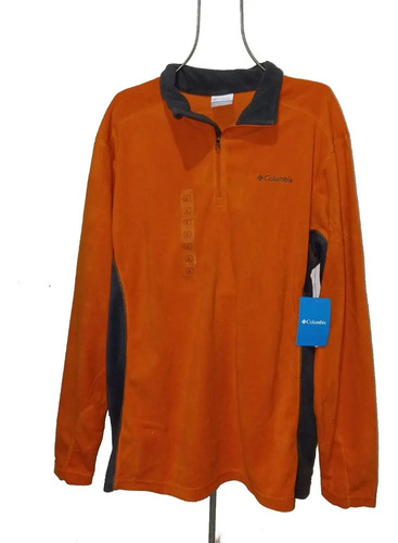 Sudadera Columbia Termica Pine Ridge Polar Medio Zip Hombre