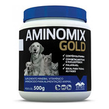 Suplemento Vitaminico Aminomix Gold 500g Vetnil Caes E Gatos