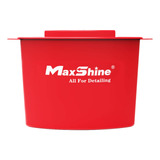 Maxshine Cubeta Caddy Para Detallado Roja