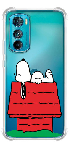 Capinha Compativel Modelos Motorola Snoopy Casa 0049