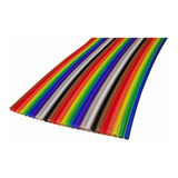 Cable Plano Arcoiris 26vias X Metro