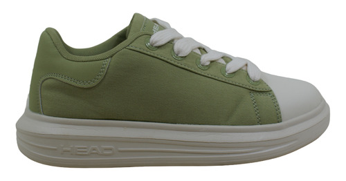 Zapatillas Head Canvas Paris Plataforma Verde Dama Deporfan