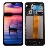 Modulo Para Samsung A12 A127 Oled Con Marco Instalamos