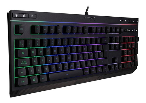 Teclado Gamer Hyperx Alloy Core Rgb Membrana Para Pc Qwerty