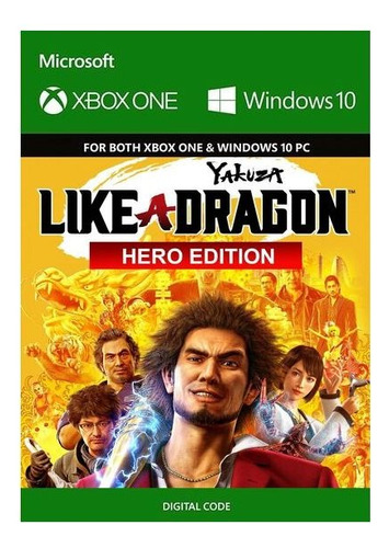 Yakuza: Like A Dragon Hero Edition Cod Arg - Xbox 