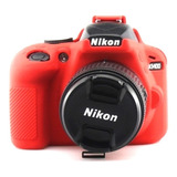 Funda De Silicona Para Cámara Nikon D3300 /. D3400 
