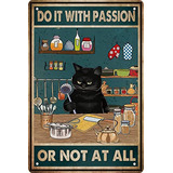 Letreros De Decoración De Gato Negro Con Texto En Inglés «do