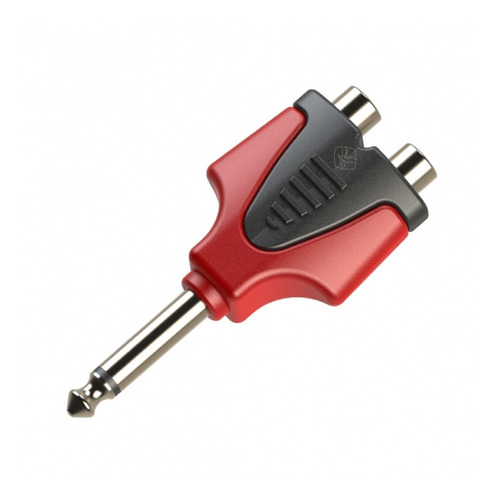 Adaptador Ficha Plug 6.3 Stereo A 2 Rca 