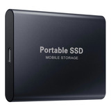 Disco Sólido Externo Hd De 1 Tb Portátil Negro Ssd