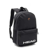 Mochila Colegio Hombre Head Deportiva Tipo Everlast Urbana Color Negro