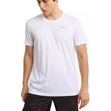 Remera Fila Basic Sports Blanco Gris Hombre