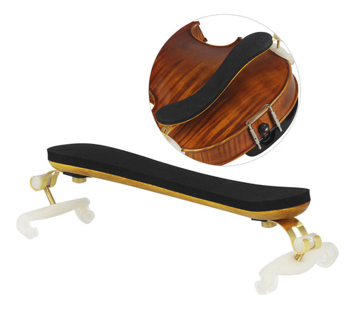 Hombrera Maciza De Madera Astonvilla As-560 Para Violines 4/