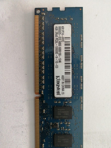 Memoria Ram Para Servidor   Pc3l 10600e  4gbs