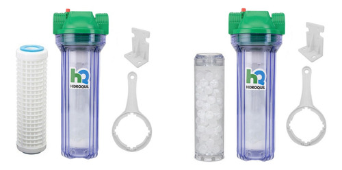 Filtro De Agua Malla Plástica + Filtro Anti Sarro Hidroquil