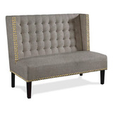 Love Camille Lino Gris Mueble Sofa Pieza Sala Plaza