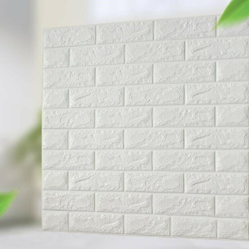 10 Pegatinas Adhesivas Para Pared De Ladrillo, 3d, Grandes Y