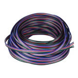 2 Metros Cable Rgb 4 Hilos Para Led Rgb