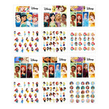 Sticker Nails Tatto Uñas Princesas Disney 12 Planillas 