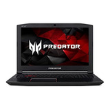 Laptop Para Videojuegos Acer Predator Helios 300, Negro