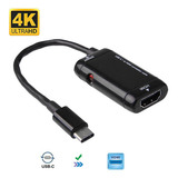 Adaptador Usb C A Hdmi Cable Usb 3.1 Usb Tipo C Para Android