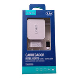 Kit 10 Carregadores Inova Compativel Com iPhone Atacado Cor Branco