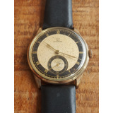 Relógio Vintage Suíço À Corda Omega 30t2 Em Plaque De Ouro