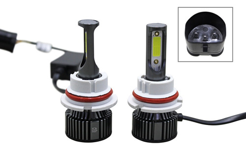 Juego Focos Led 9004 Luz Alta Ram 1500 2000 2001 12v 35w