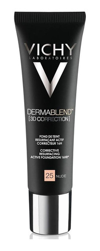 Vichy Dermablend 3d Correction 25 30 Ml Nude O/f 16h Fps25
