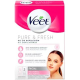 Kit Veet Creme Depilatorio E Creme Pos Depilação 50ml Facial