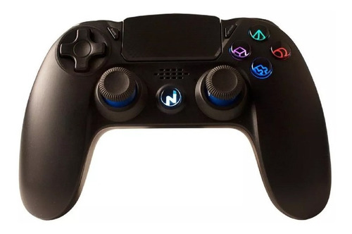 Joystick Noganet Ps4 Con Touch Pad Cable Dual Vibracion 