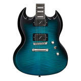Guitarra EpiPhone Sg Prophecy Blue Tiger Aged Gloss