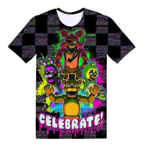 Tops Populares Playeras Casuales Five Nights At Freddy's