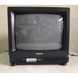 Tv De Tubo 14 Antiga Colorida Marca Sanyo Raridade Bivolt