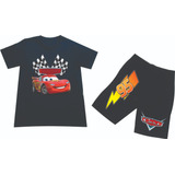 Conjuntos Pantaloneta+camiseta Cars Rayo Mcqueen