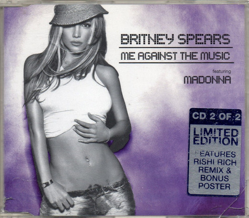 Britney Spears Me Against The Music Featuring Madonna Single