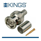 Conector Bnc Kings Profissional Cabo 59 - 2065-2-9