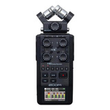 Gravador Digital Portátil Zoom H6 Handy Recorder Black