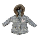 Campera Nena Camuflada Talle 3 Mimo Super Abrigada