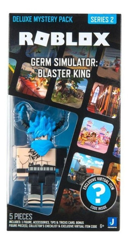 Roblox Deluxe Mystery Pack Germ Simulator: Blaster King 5988