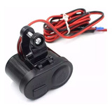 Kit 30 Tomada 12v 24v 5v Usb Moto Carregador Celular Gps 