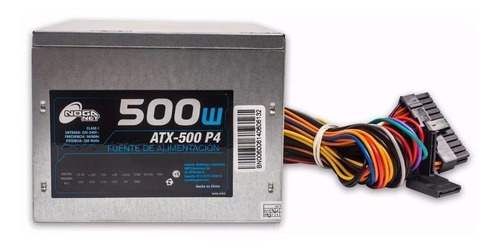 Fuente Atx Alimentacion Noga 550w 24 Pines 20+4 Sata Pc