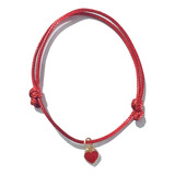 149 Pulseras De Corazon Hilo Rojo (51d1)