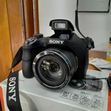 Camara Semireflex Sony H300 20.1 Mp 34x Zoom Hd Negra