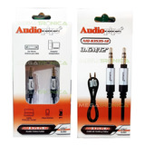 Cable Auxiliar Miniplug 3.5mm Stereo Macho Audiopipe 3.6 Mts