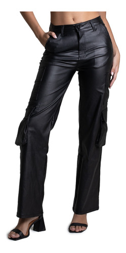 Calça Bengaline Sawary Wide Leg - 276638