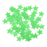 100 Estrelas Neon Fluorescentes Teto/parede Brilha Escuro 