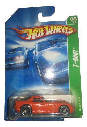 Hot Wheels Treasure Hunt Dodge Viper Naranja 1/64 Metal 