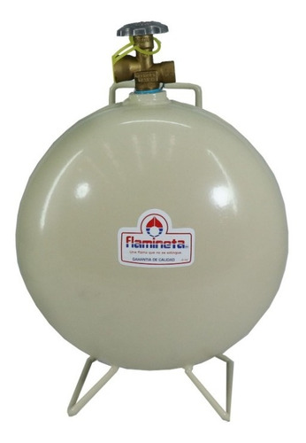 Tanque Para Lampara De Gas Flamineta Capacidad 4 Kg 09400100